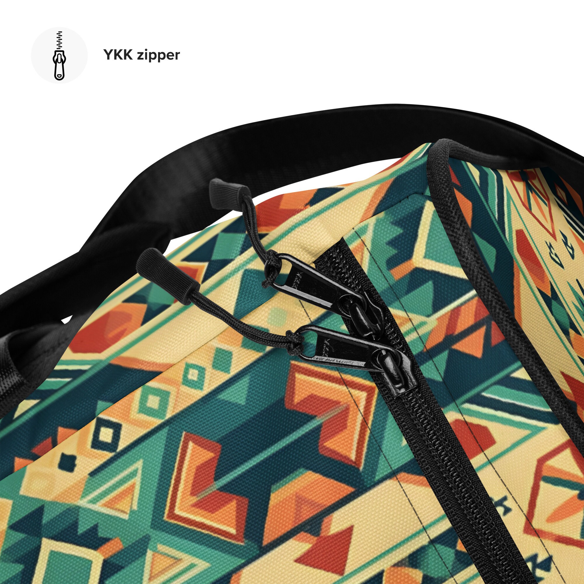 Yeehaw Boujee, Large Aztec Duffle Bag, Carryon Duffle Bag, Aztec Print