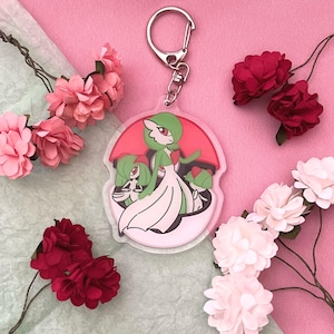 Gardevoir Charm | 2.5&quot; Double Sided Acrylic Charm