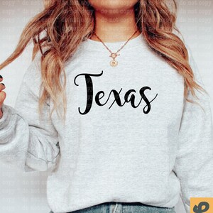 Texas Script png dxf svg, Texas Shirt Sublimation DTG DTF Digital Download