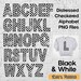 Checkered Alphabet Digital Download, PNG Design Digital Download ...