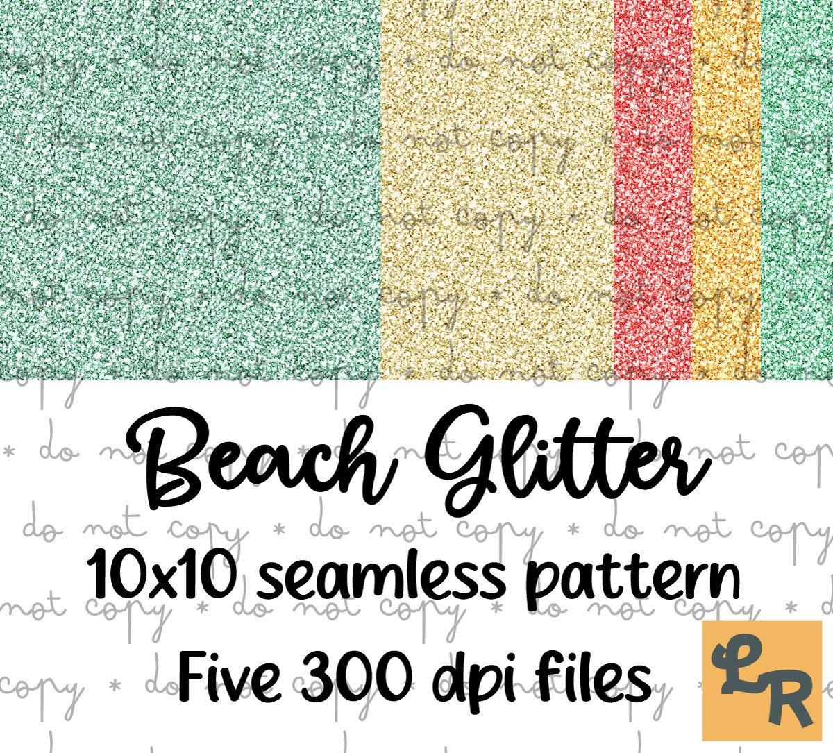 Seamless Glitter Digital Paper Beach Jpeg, Glitter Background Sparkly ...
