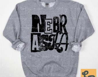 Nebraska Captive digital download, PNG Design Digital Download