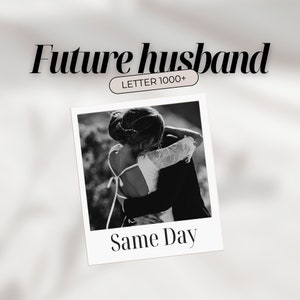 Carta de amor de más de 1000 palabras, mensaje canalizado para futuro esposo / Lectura psíquica del amor / Lectura del amor el mismo día / Carta romántica del futuro cónyuge