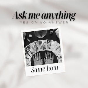 Ja oder Nein Tarot Legung | Eine Frage Lektüre | Same Hour Tarot Legung | Eine Kartenlegung | Psychische Liebeslesung | Was will er?