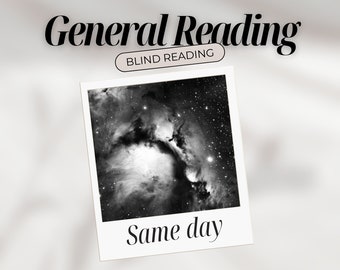 General Tarot Reading | Blind Reading |  Detailed Psychic Reading | Same Hour Reading | Spiritual Guidance Reading | Intuitive Reading