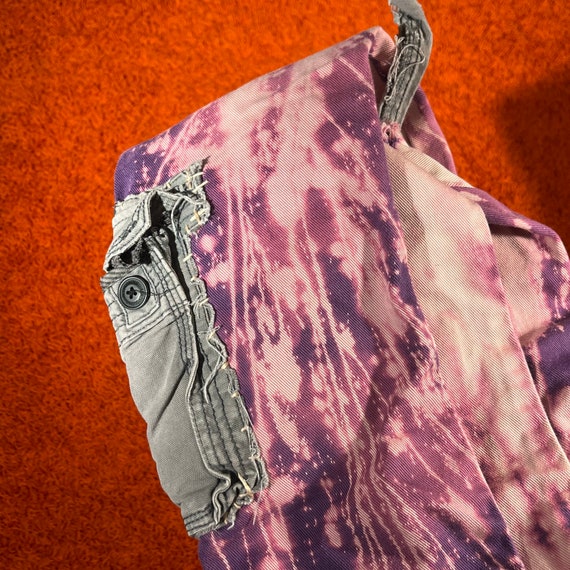 Custom Dyed and Altered Levis Pink & Purple (31x3… - image 6