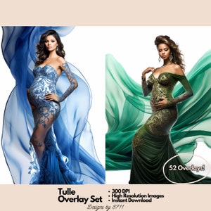 52 Tulle Overlays Photoshop Veil Digital Flying Tulle Veil Overlays Tulle Overlays Maternity Session Fabric Overlays Translucent Veil