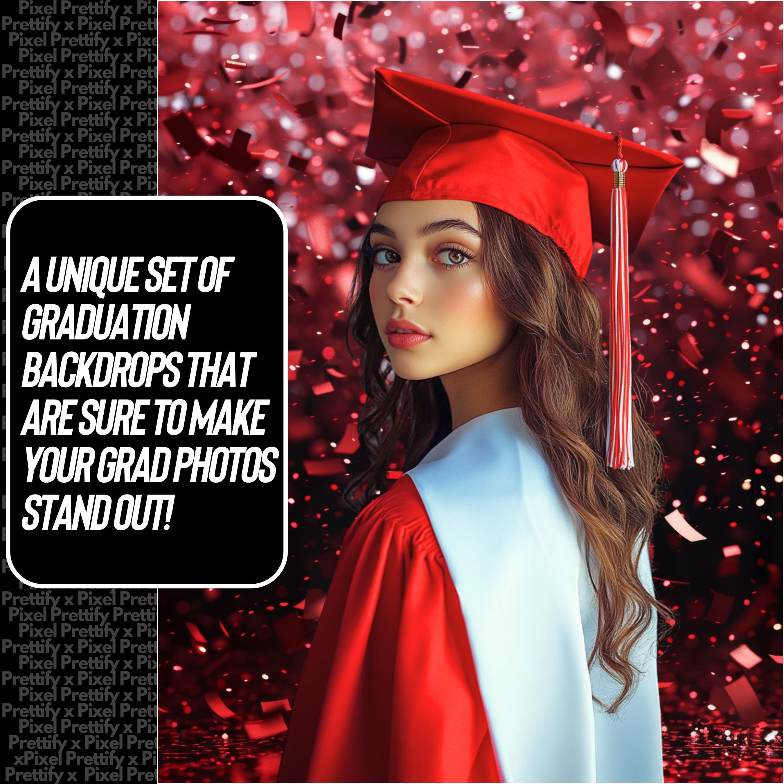 Grad Overlay Graduation Digital Backdrops, Senior Photo Background, Grad Overlay ...