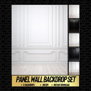 Deelvenster muur digitale achtergrondset, zwangerschapsachtergrondoverlays, studioachtergrondoverlays, Fine Art-texturen, Photoshop-overlays