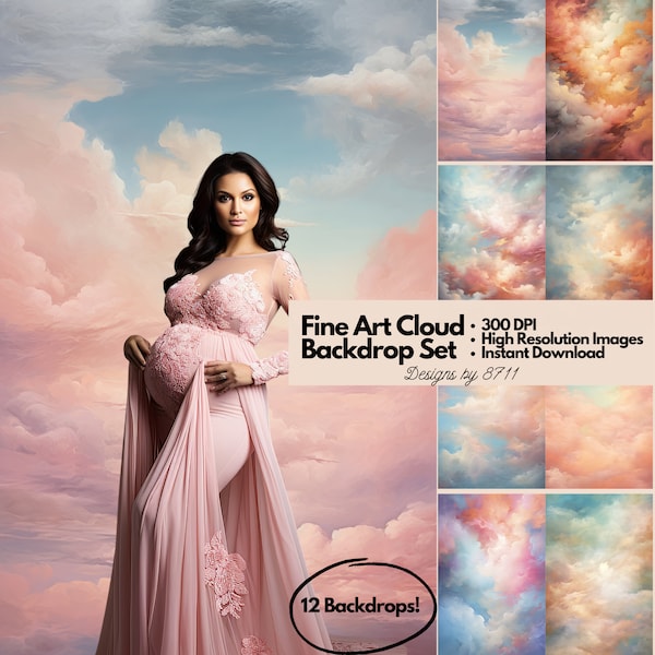 Digital Backdrop Sky Backdrop Maternity Overlay Photography Digital Background Overlays Photoshop Overlay Texture Maternity Backdrop Сlouds