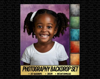 OLD MASTER Bundle Photography Background Backdrop, Vertical Portrait Background Photoshop Horizontal Studio Digital Backdrop Texture Overlay