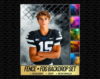 Sports Digital Backdrop Bundle | Sports Photography Backgrounds | Athlete Backdrop | Football Baseball Basketball Photoshop Background