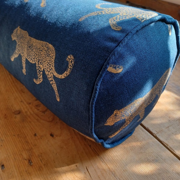 Leopard Bolster Pillow Etsy