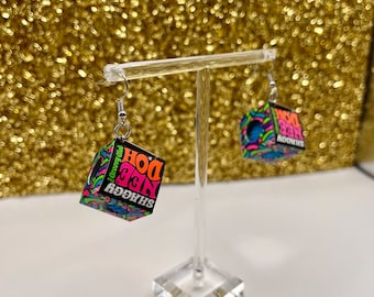 Needoh Earrings, Stim Fidget, Minibrands Jewelry, Zuru, Toys, Lightweight, Groovy Glob, Nee Doh