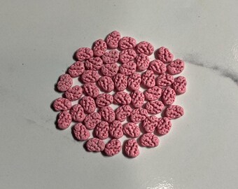 50 kleine Köpfchen aus Ton!