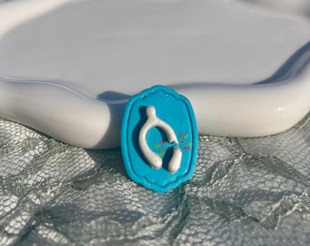 Wishbone brechen Magnet, Conan Grey Wishbone Magnet, handgemachte Polymer Clay