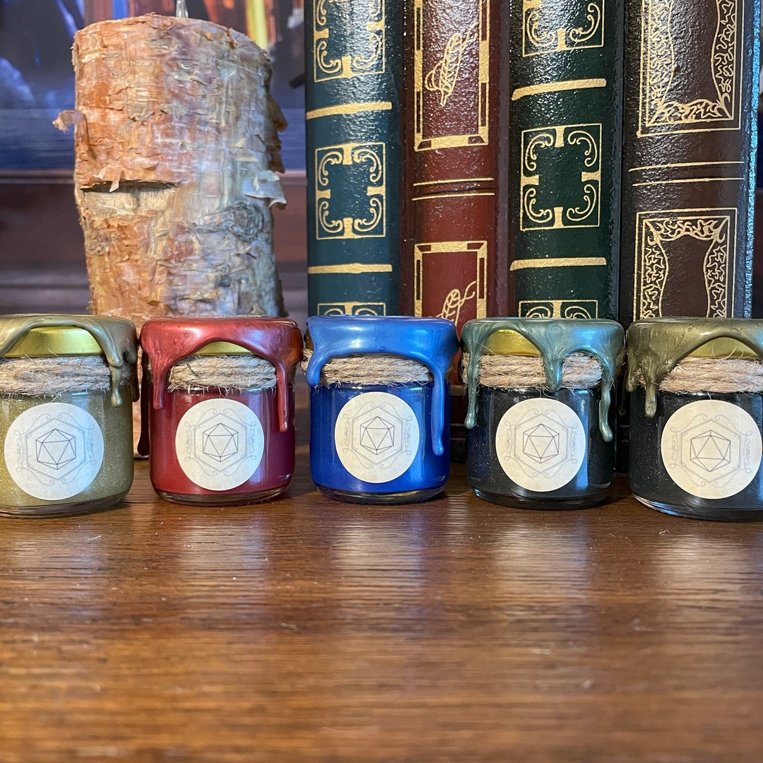 Customized D20 Floating Dice Potion Etsy