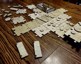 Ultimate Dungeons and Dragons Essentials Board Kit - SVG for Laser Engraving, CNC Routing, Printing - Create Custom Tokens, Boards & More!