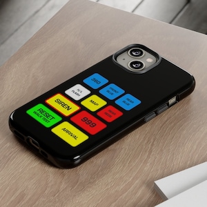 Blue Light Controller Tough Phone Case, Ambulance Gift, Police Gift, Fire Gift, RNLI Gift, Police Officer Gift, Police Car,