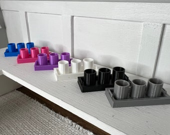 Mini 3 Cup Organizer (1:12 scale)