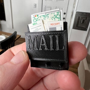 Dollhouse Mail Holder (1:12 scale)