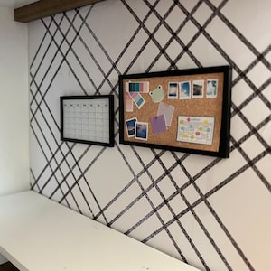 Dollhouse Cork Board & Whiteboard (1:12 scale)