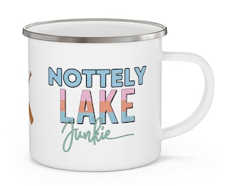 Lake Nottely Camping Mug | Coffee Mug | Blue Ridge Mountains | Georgia's Lakes