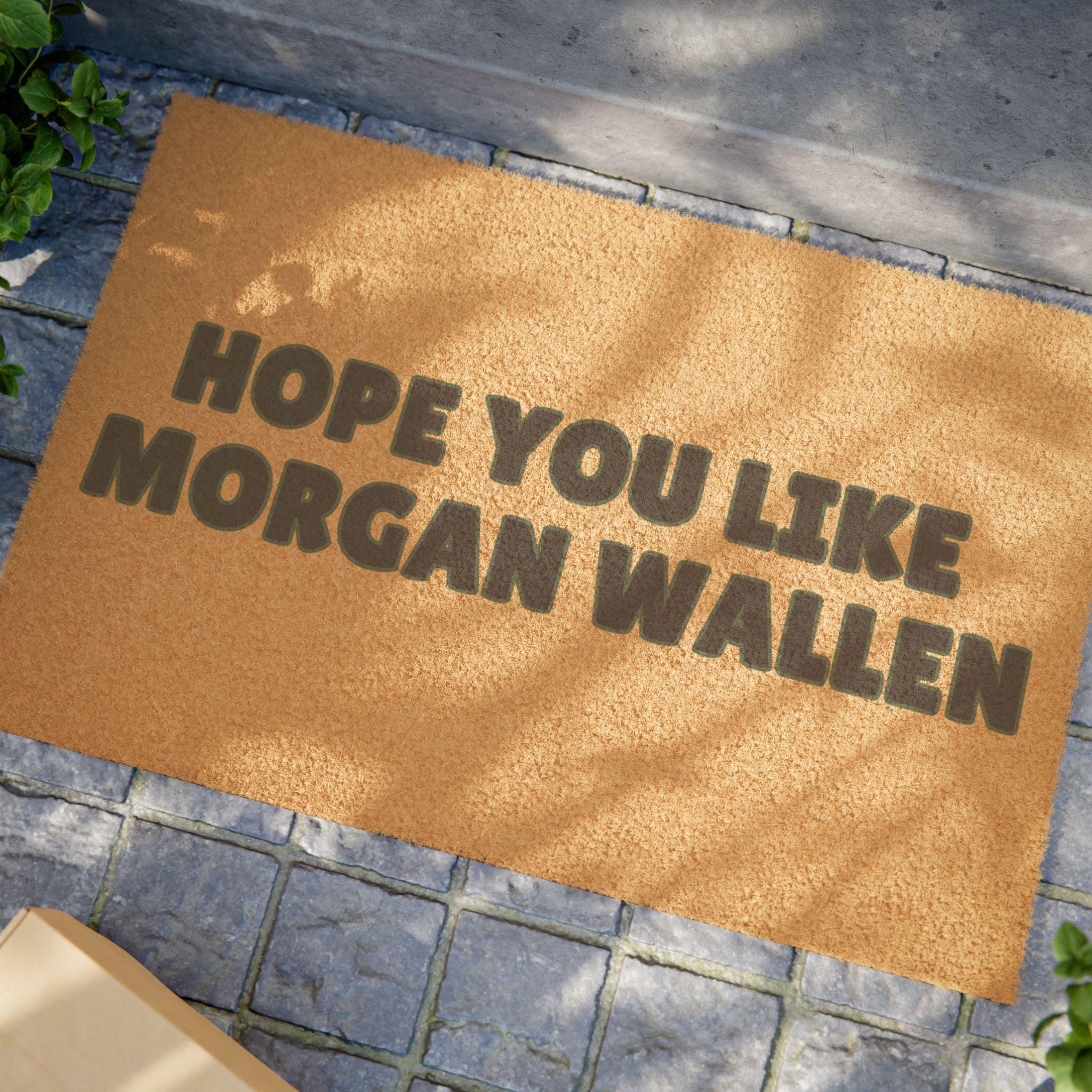Hope You Like Morgan Wallen Doormat | Country Music Welcome Mat | Blue  Ridge Mountains | Housewarming Gift for Country Music Fans - Etsy