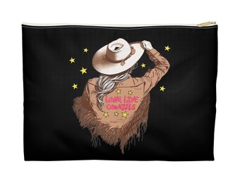 Long Live Cowgirls Accessory Pouch Bag | Rodeo Cowgirl + Country Music Concerts