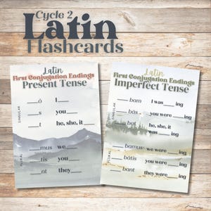 Tarjetas de memoria latinas del ciclo 2