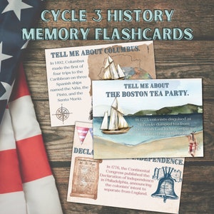Tarjetas de memoria del historial del ciclo 3