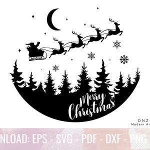Feliz árbol de Navidad SVG / Feliz Navidad copo de nieve Svg / Feliz Navidad reno svg / Camisa superlativa de Navidad, Arrastrar descarga instantánea