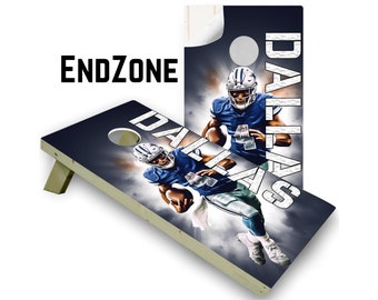 Dallas Football Team Cornhole Board Decal 2 Set Series 2