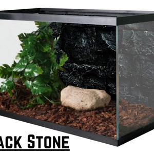 Aquarium Terrarium Background, HD Window Cling Wallpaper, Easy Application - Series 2