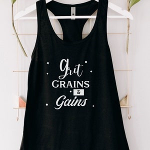 Camiseta sin mangas de entrenamiento para mujer, camisa de entrenamiento, camiseta sin mangas de gimnasio, regalo para asistente al gimnasio, regalo de gimnasio, raíces fuertes y cuerpos fuertes