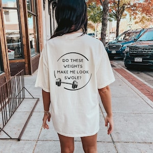 Gym Shirt, Comfort Colors, Pump Cover, Back of shirt graphic, Gym Pump Cover, Workout Shirt, Gym Shirt, Activewear, Oversized Shirt, workout