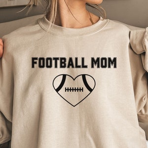 Game Day Shirt, Football Sweatshirt, Football Mom Shirt, Gameday Crewneck, School Spirit Wear, Women&#39;s Football Shirt, Game Day outfit