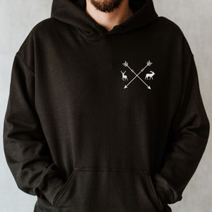 Bogen Jagd Hoodie, Hoodie für Jäger, Jagd Geschenke, Outdoor Hoodie, Hoodie, Angeln Geschenk, Jagd Hoodie, Hoodie für Papa, Jägergeschenk