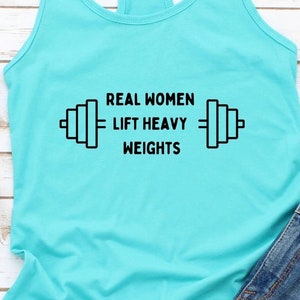 Workout Racerback Tank, Squat Tank Top, Workout Shirt for Women, Gym tanktop, Weightlifting Tanktop, Workout Tank