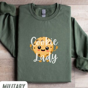 Cookie Lady Shirt, Cookies Shirt for Women, Funny Baking Gift for Baker, Cute Tee for Pastry Chef, Cookie Lover, Baking Mom Shirt,