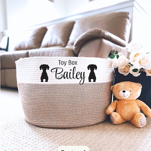 Extra Large Dog Toy Box - Etsy