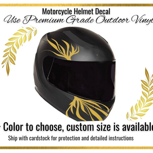 Motorcycle Helmet Decals Etsy