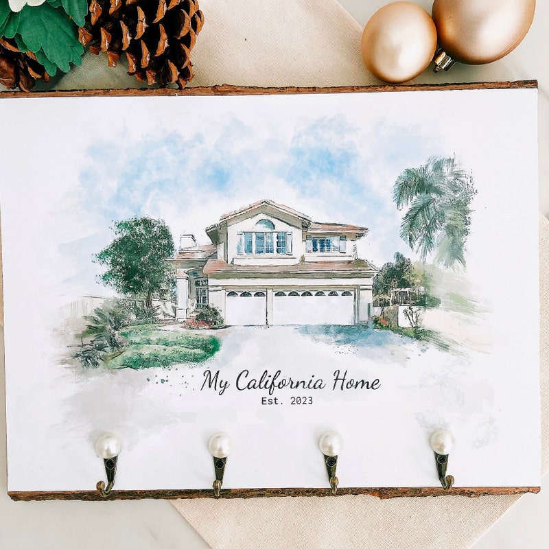 Modern Key Rack - Etsy