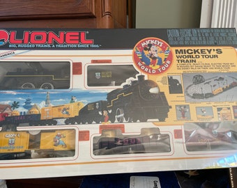 Lionel Mickey's World Tour Train - Etsy