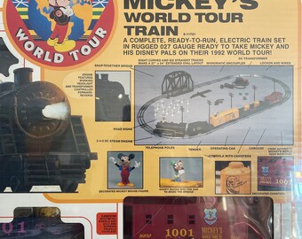 Lionel Mickey's World Tour Train - Etsy