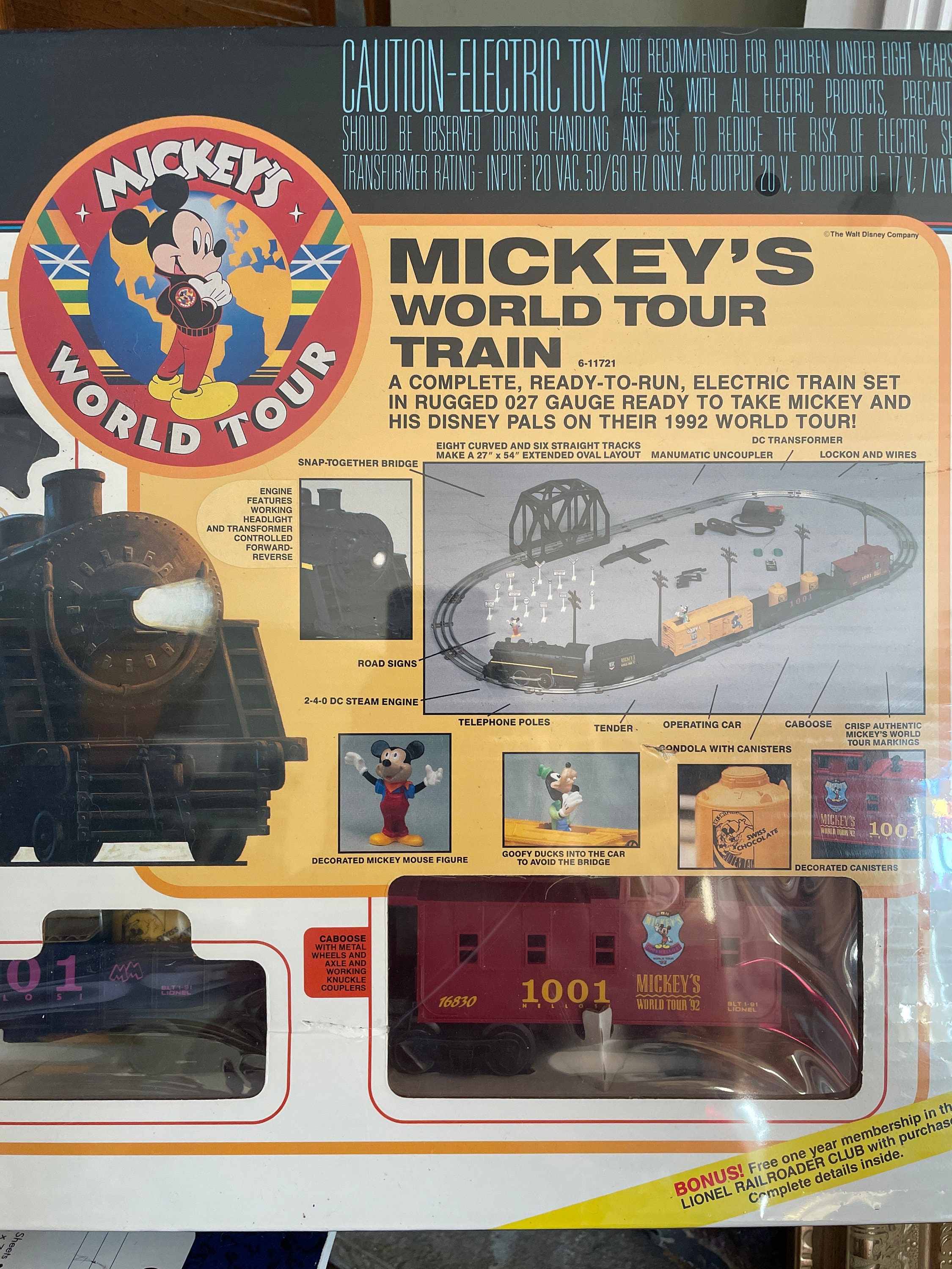 Lionel Mickey's World Tour Train - Etsy