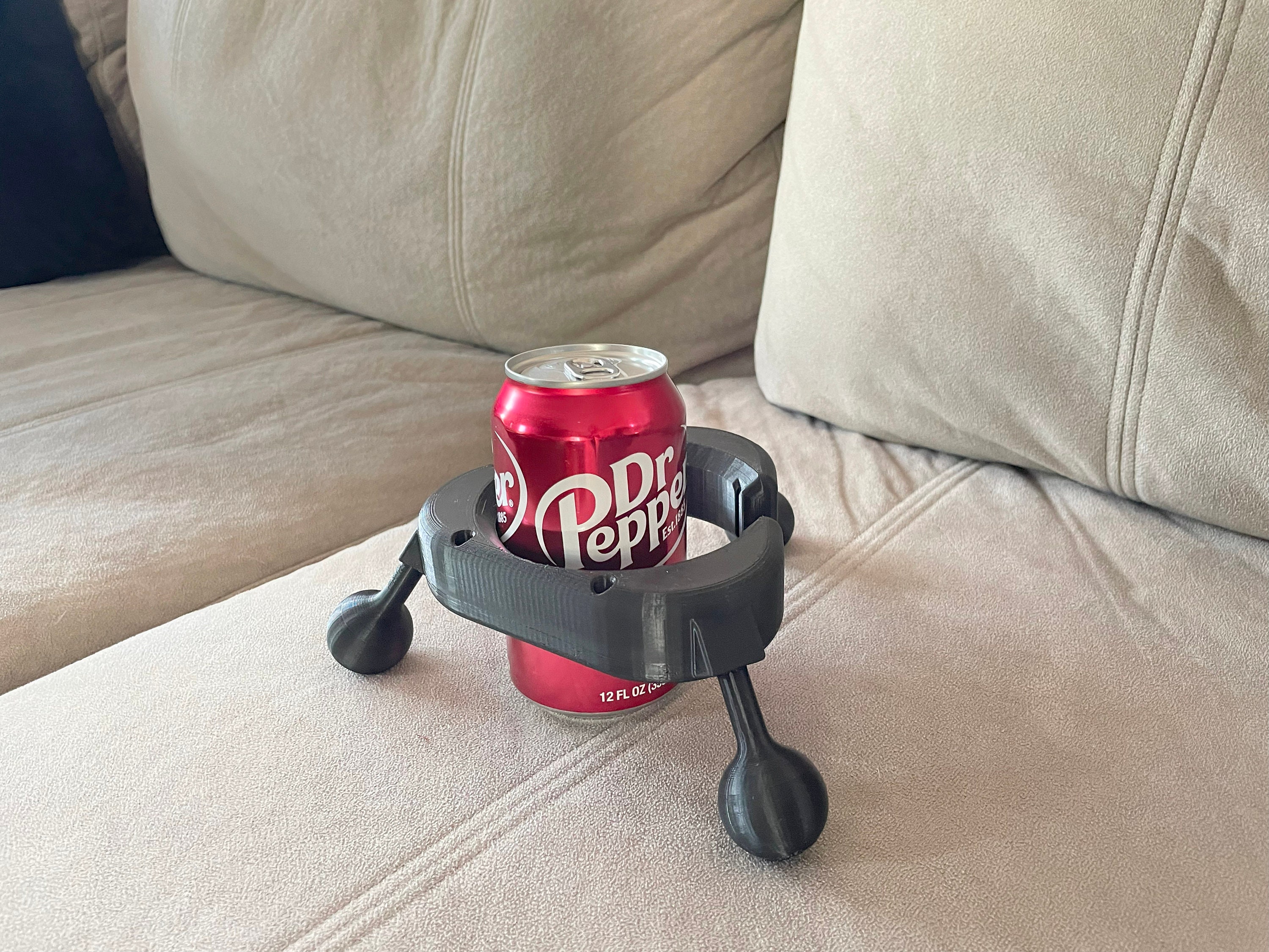 Couch cup holder clearance pillow