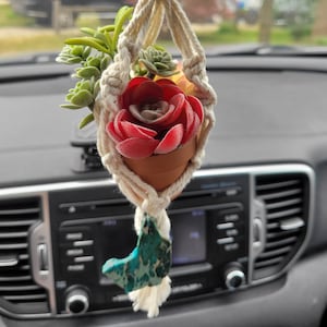 Littlepots Plant Lady Vent Clip Auto Deko