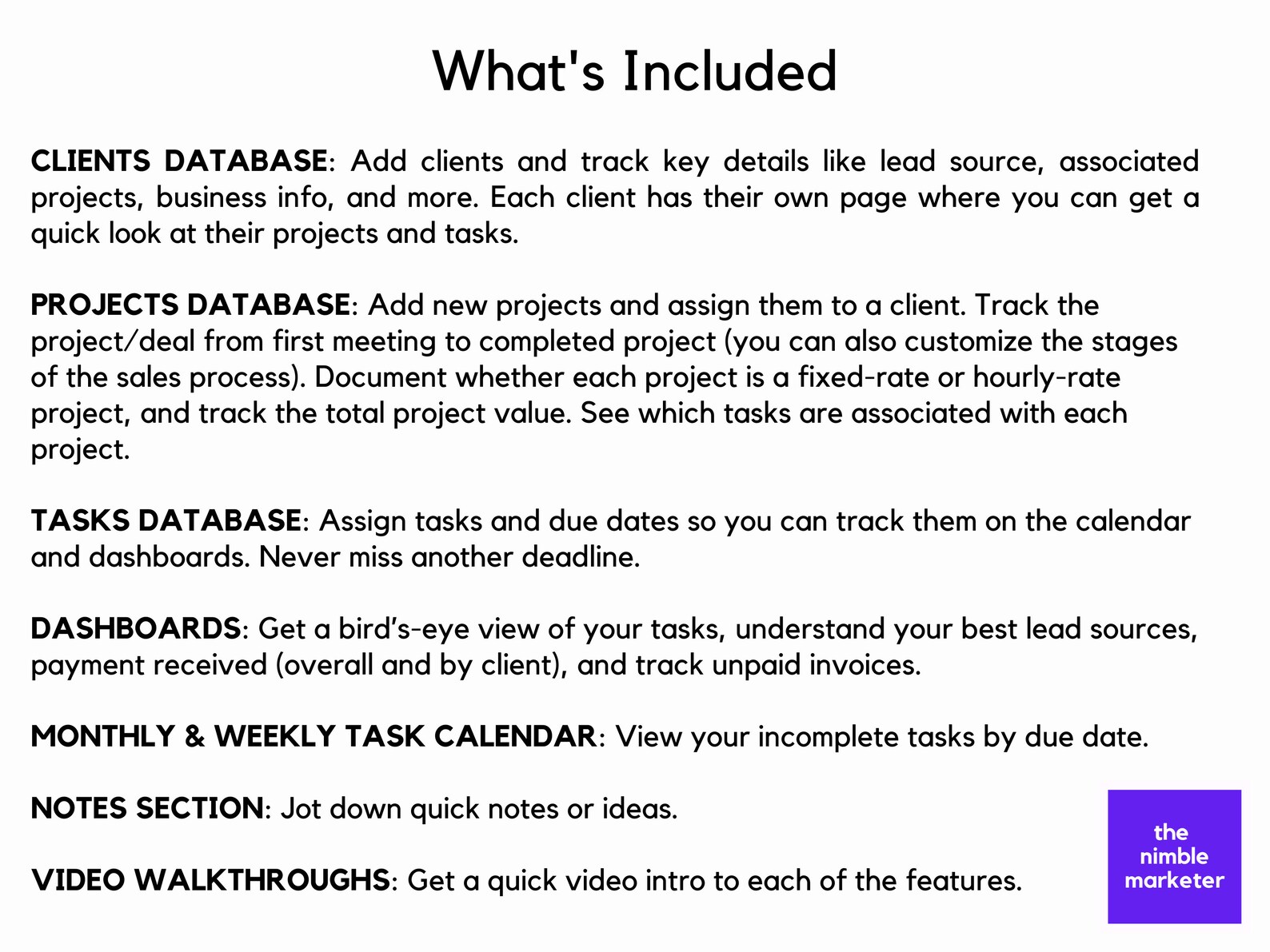 Client Tracker Notion Template for Freelancers, Consultants and Coaches ...
