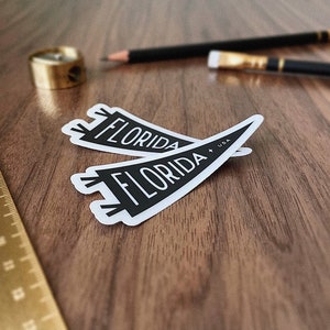 Florida Pennant Sticker